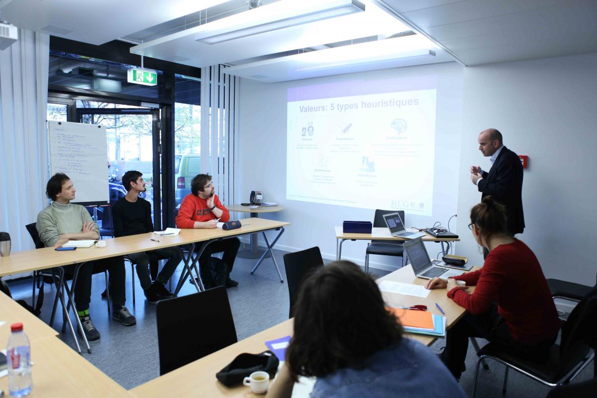 La HEAD (Haute Ecole d'Art et de Design) au CAAP Grand Pré