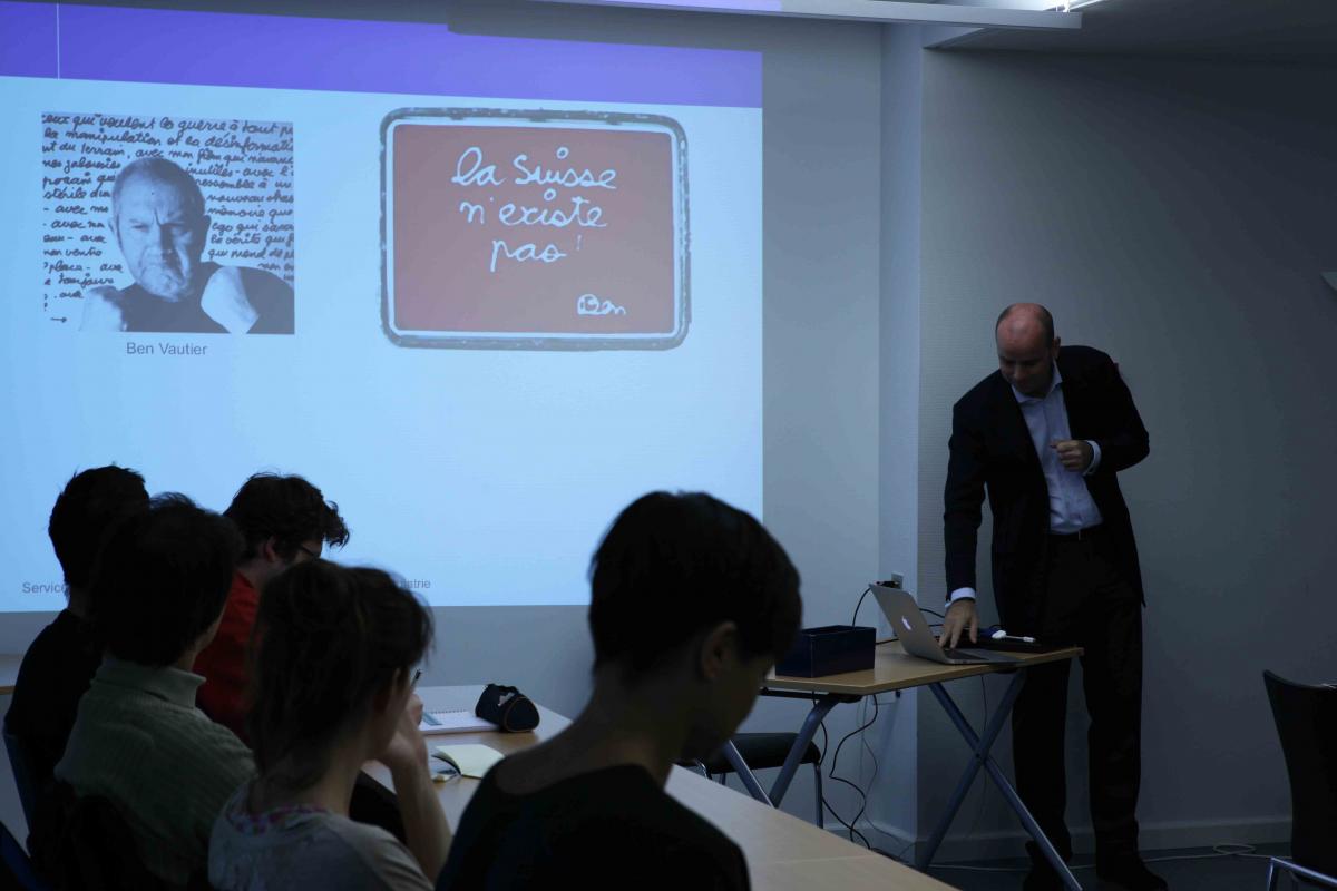 La HEAD (Haute Ecole d'Art et de Design) au CAAP Grand Pré