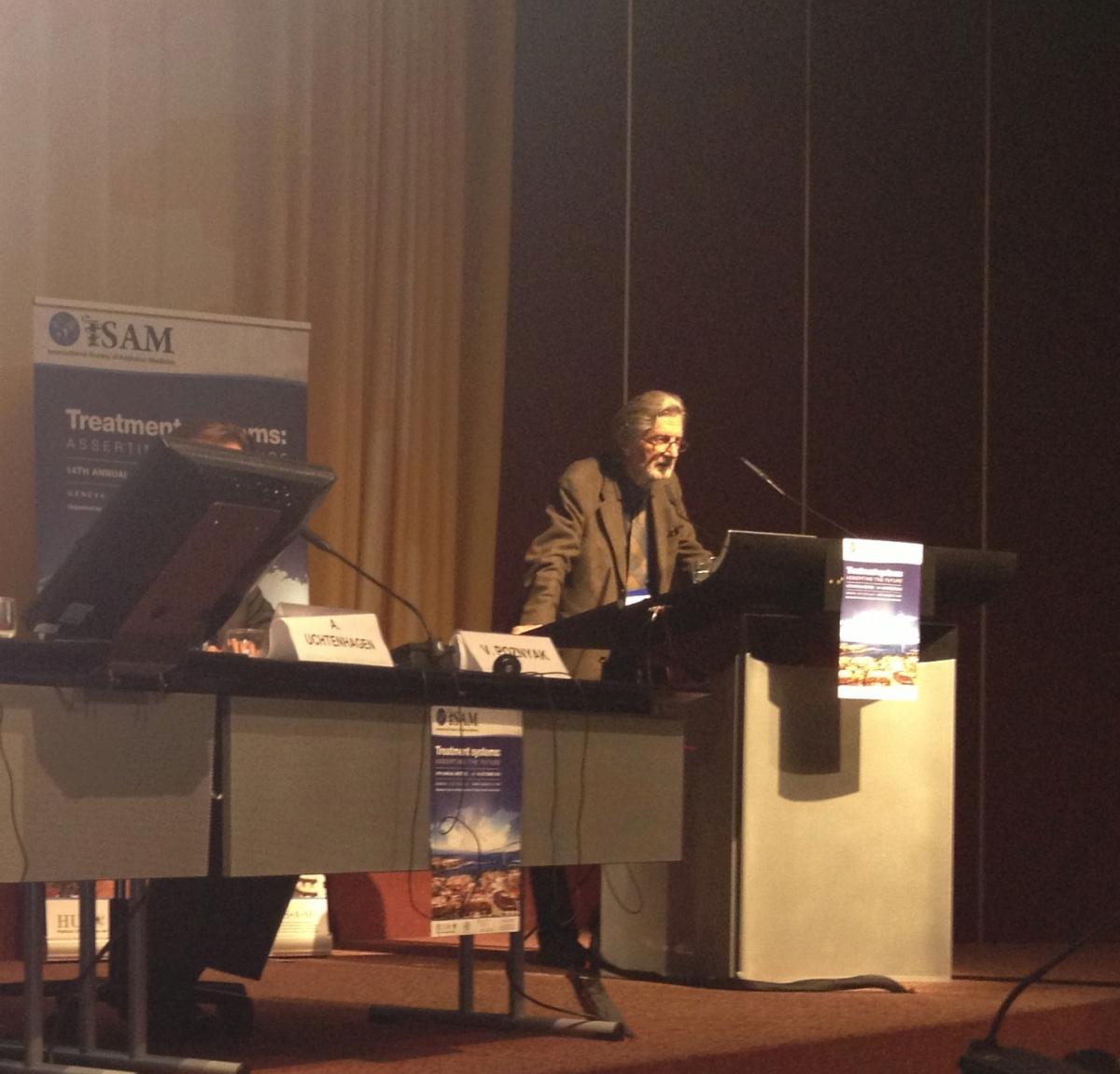 Congrès ISAM, Genève, 14-18.10.2012