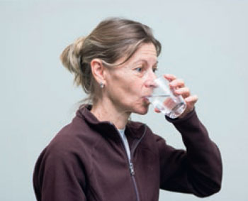 Aérosol : rincez la bouche