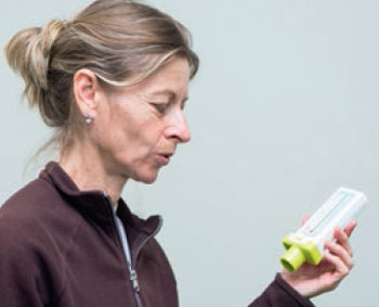 Débitmètre : videz les poumons