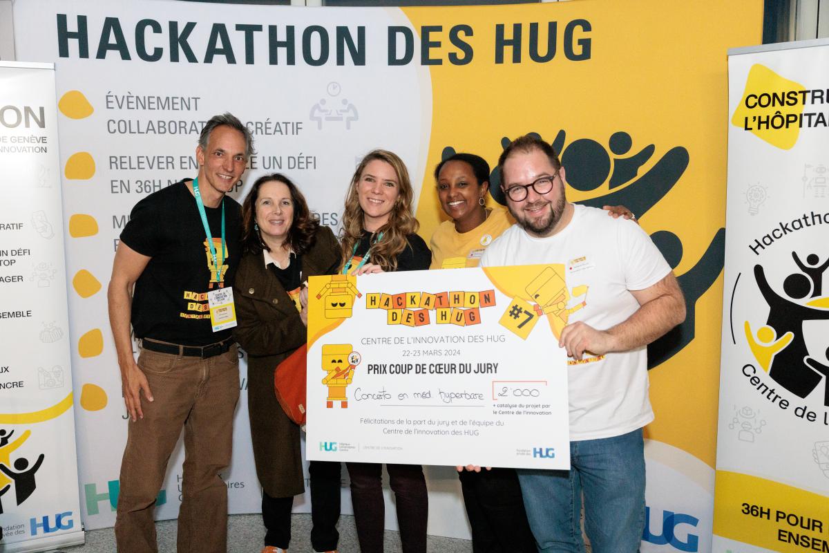 Coup de coeur du jury_Hackathon des HUG 2024