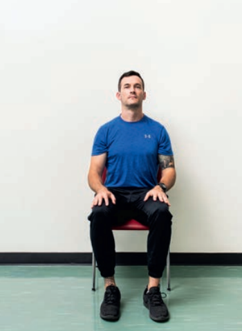 Levez les bras - début