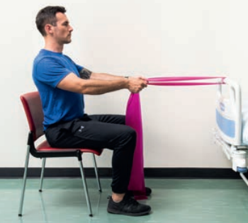 Tirez les coudes en arrière - Début