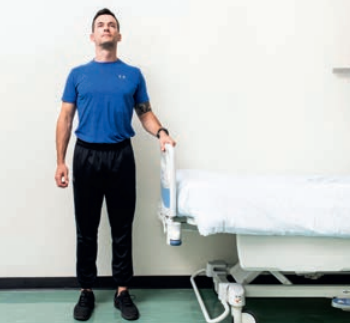 Levez un genou - début