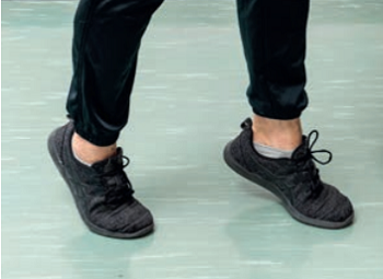 Montez sur les pointes des pieds - début