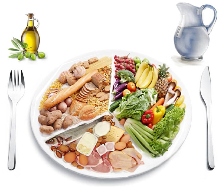 l'assiette équilibrée