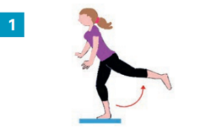 Exercices avec accessoires simples : coussin d’équilibre