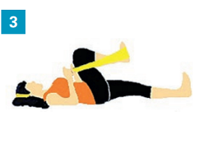 Exercices avec accessoires simples : un élastique