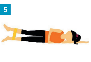 Exercices avec accessoires simples : un élastique