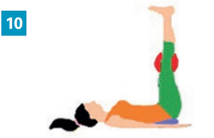 Exercices avec accessoires simples : une galette