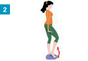 Exercices avec accessoires simples : une galette