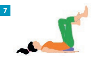 Exercices avec accessoires simples : une galette