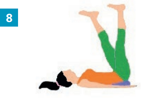 Exercices avec accessoires simples : une galette