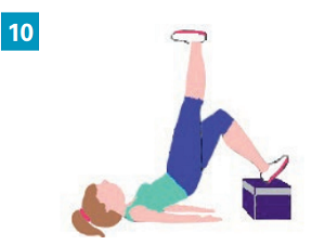 Exercices avec accessoires simples : un marchepied