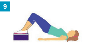 Exercices avec accessoires simples : un marchepied