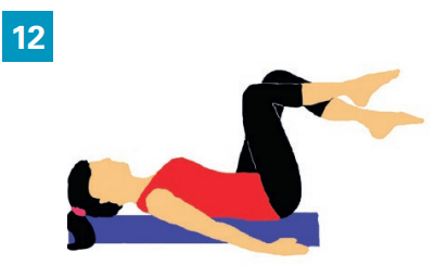 Exercices avec accessoires spécifiques : un rouleau 