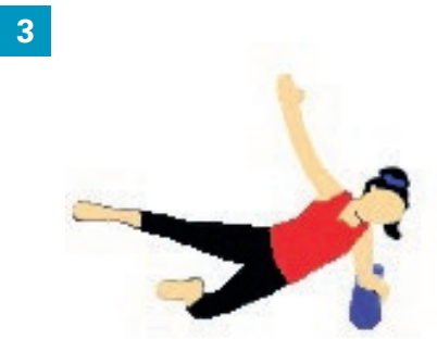 Exercices avec accessoires spécifiques : un rouleau width=