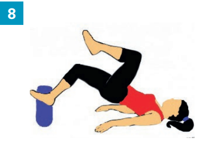 Exercices avec accessoires spécifiques : un rouleau