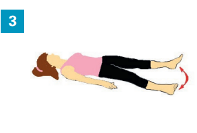 Gestes du quotidien : Sur le dos