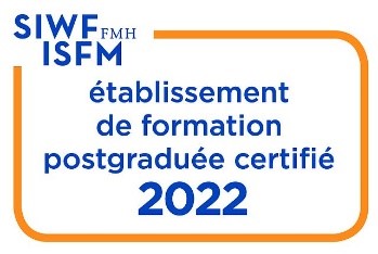 Etablissement de formation post graduée  certifié par l’institut suisse pour la formation médicale (ISFM).