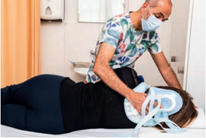 Minerve Somi : position couchée