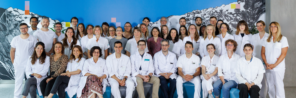 Equipe du service de pneumologie HUG