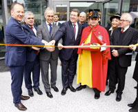 the official opening of the Gustave Julliard building