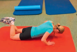 Appuis faciaux sur les genoux (difficile)