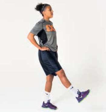 Extension du genou en équilibre