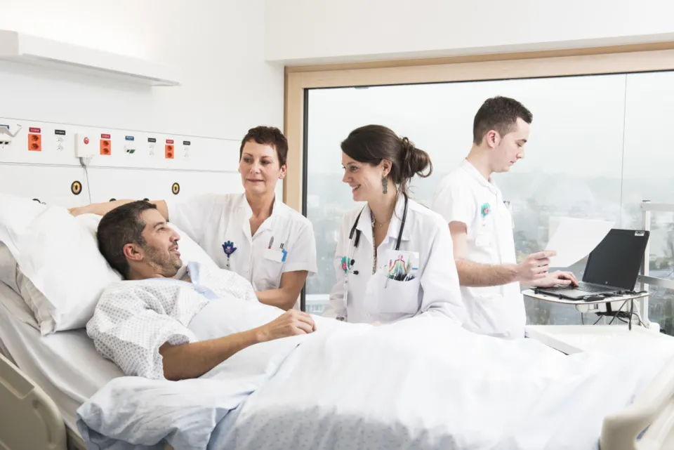 patient hospitalisé