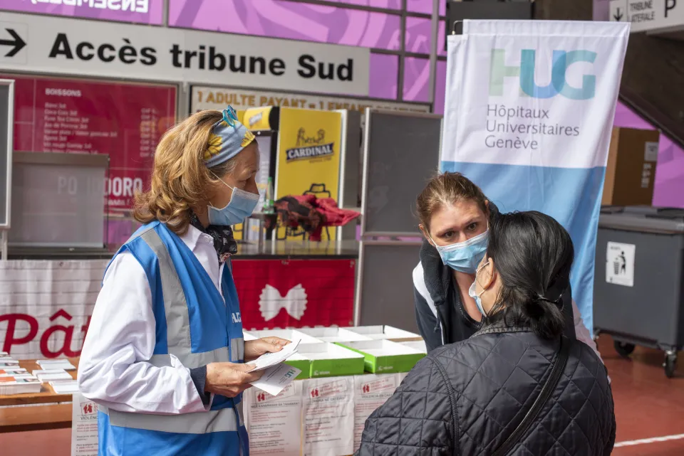 L'UMSCOM présente à la Caravane de la solidarité 