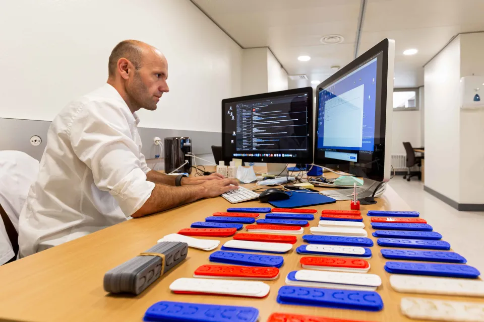 Centre d'impression 3D des HUG - Stéphane Hertig, responsable