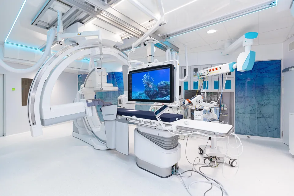 Nouvelle salle de neuroradiologie interventionnelle