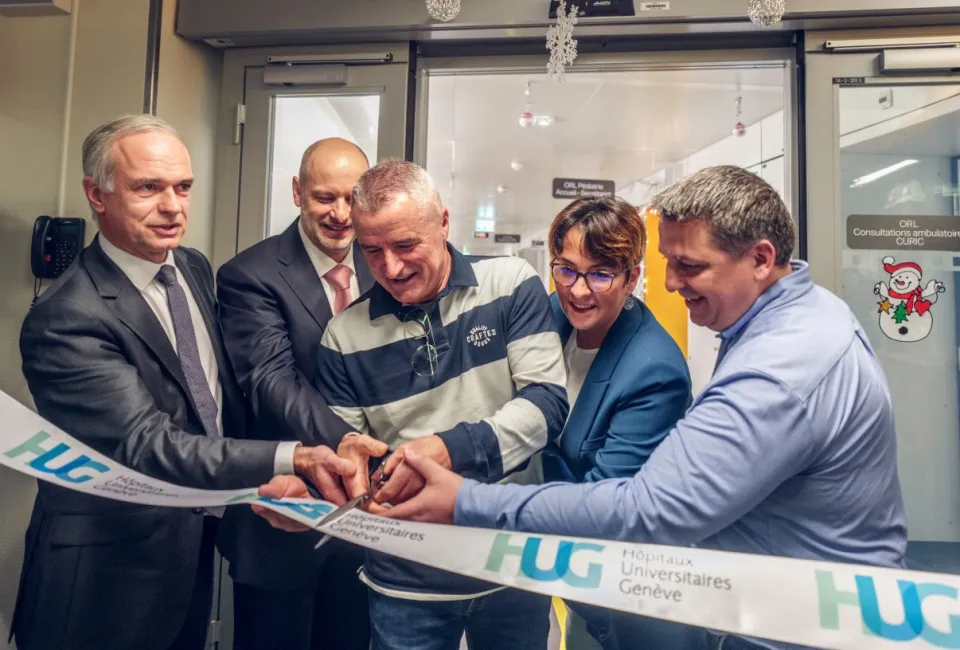 Inauguration des nouveaux locaux du Service ORL