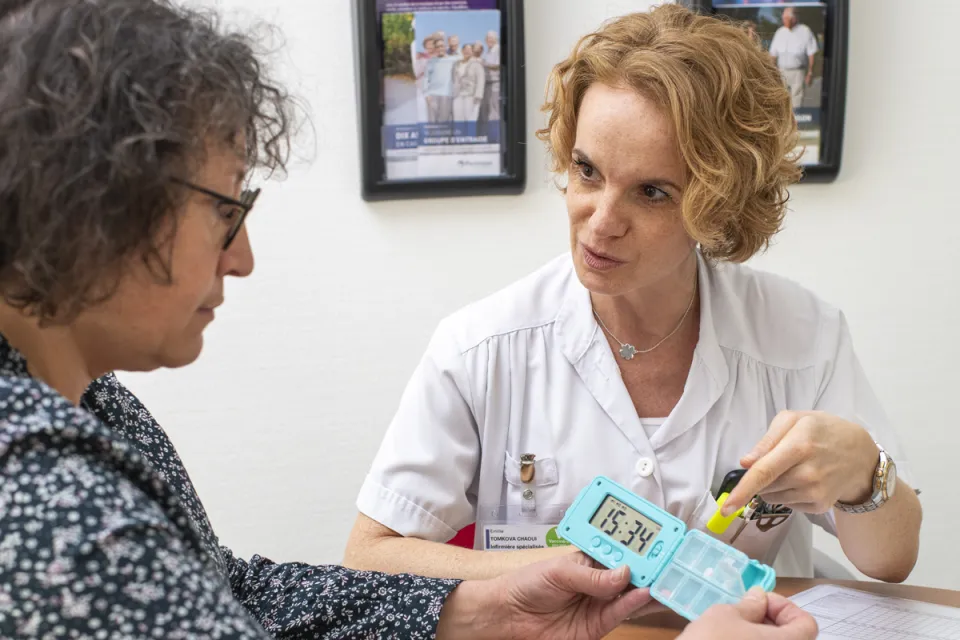 consultation infirmière pour la maladie de Parkinson