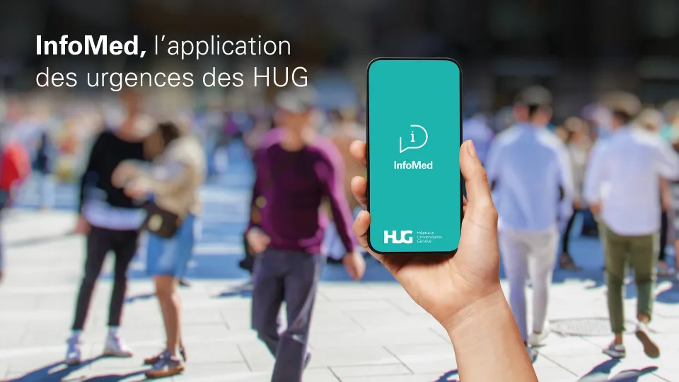 InfoMed, l'application des urgences des HUG