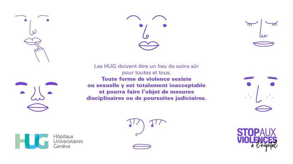 Affiche campagne violence déclinaison harcèlement