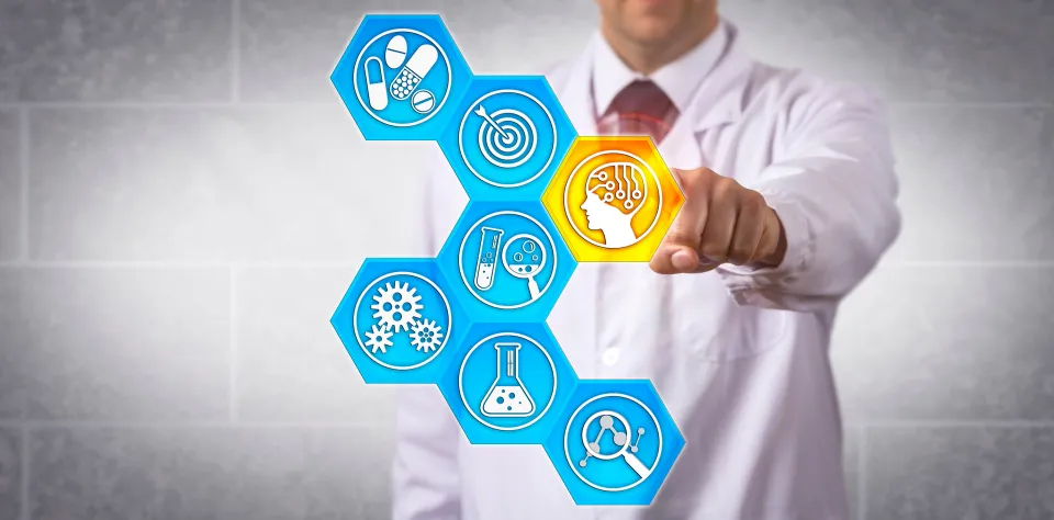 Illustration de l'étude sur les marqueurs d'aggravation neurologique dans la sclérose en plaques. 