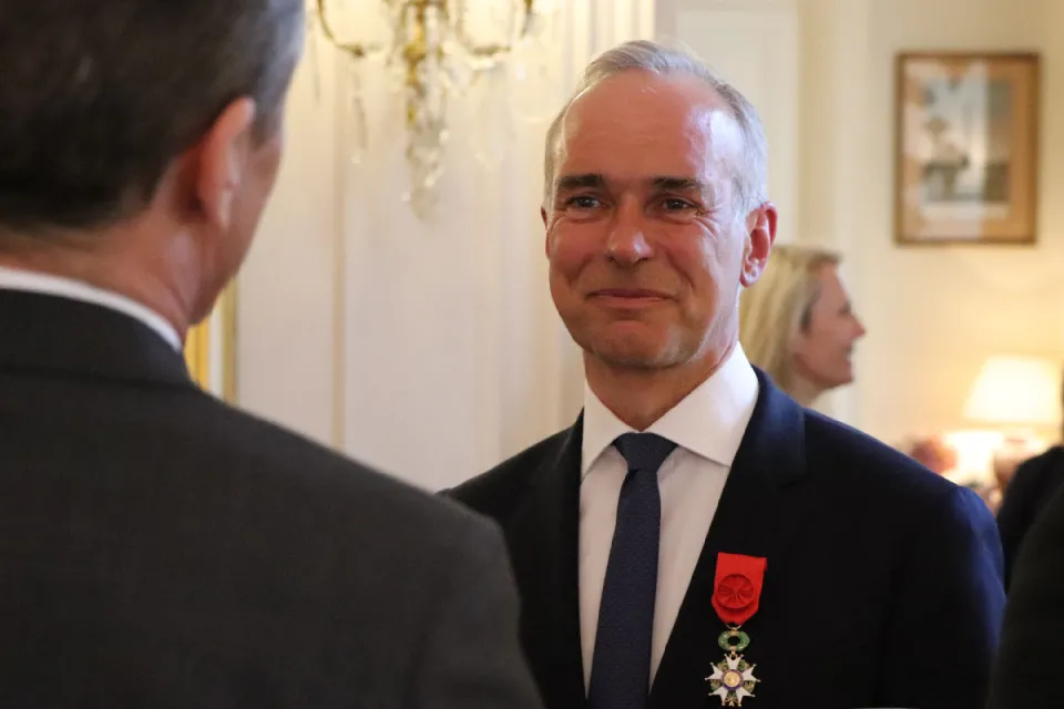 Bertrand Levrat nommé Officier de la Légion d’honneur