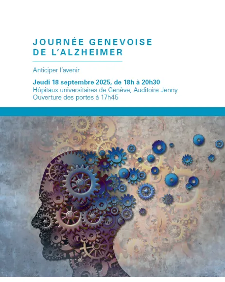 page de couverture de la Journée genevoise de l'Alzheimer 2025