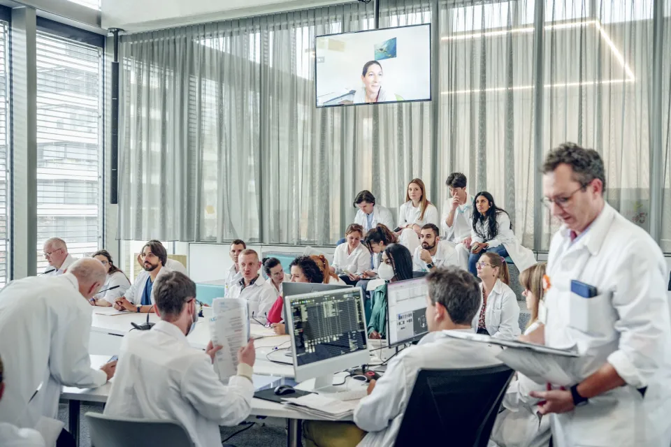 Le tumor board du Centre du cancer colorectal