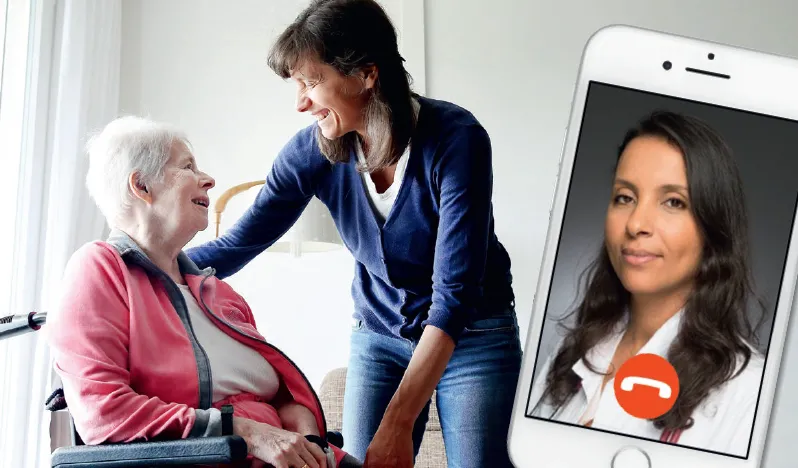 Téléconsultation pour les patients HUG