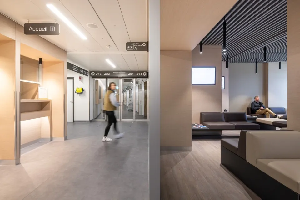 Accueil mutualisé et nouvelle salle d'attente