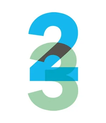 Visuel du rapport annuel 2023 des HUG