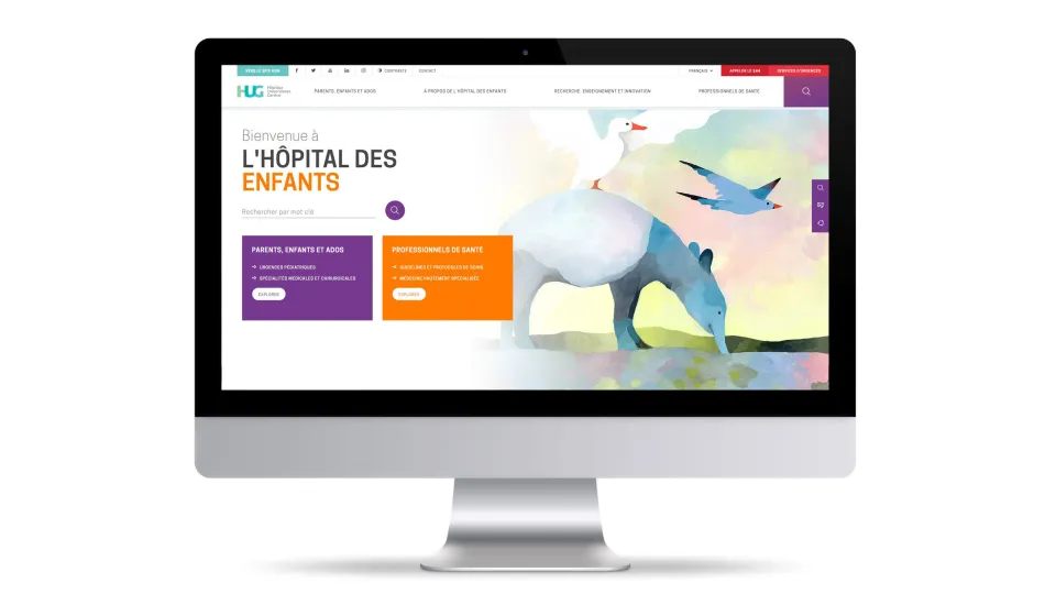 L’Hôpital des enfants en un seul clic !