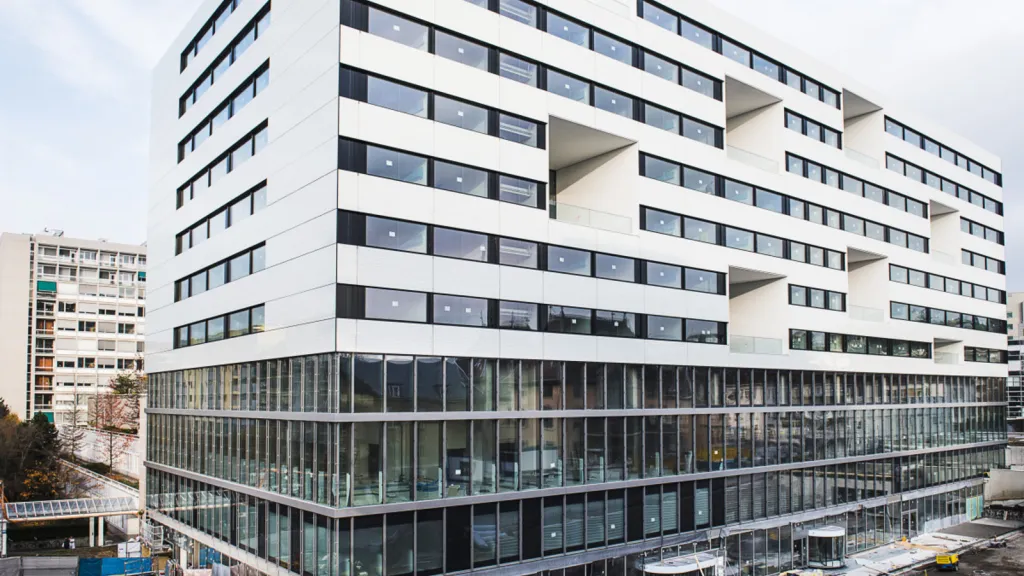 Visite de presse du nouveau bâtiment d'hospitalisation