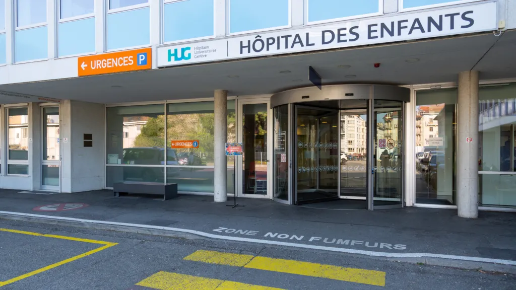 Photo de l'Hôpital des enfants des HUG - Copyright : Louis Brisset - HUG