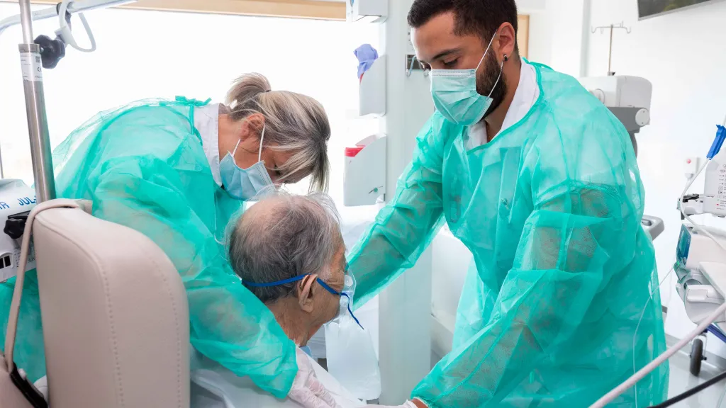 Les HUG se sont préparés à faire face à la recrudescence des cas de Covid-19 - copyright : HUG