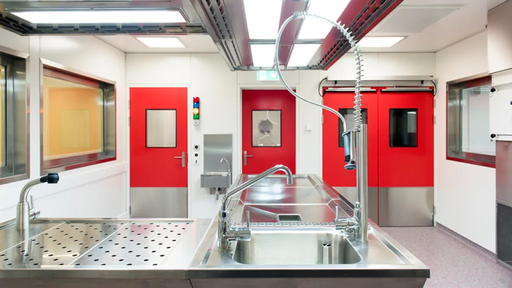 Nouveau plateau technique d'autopsie